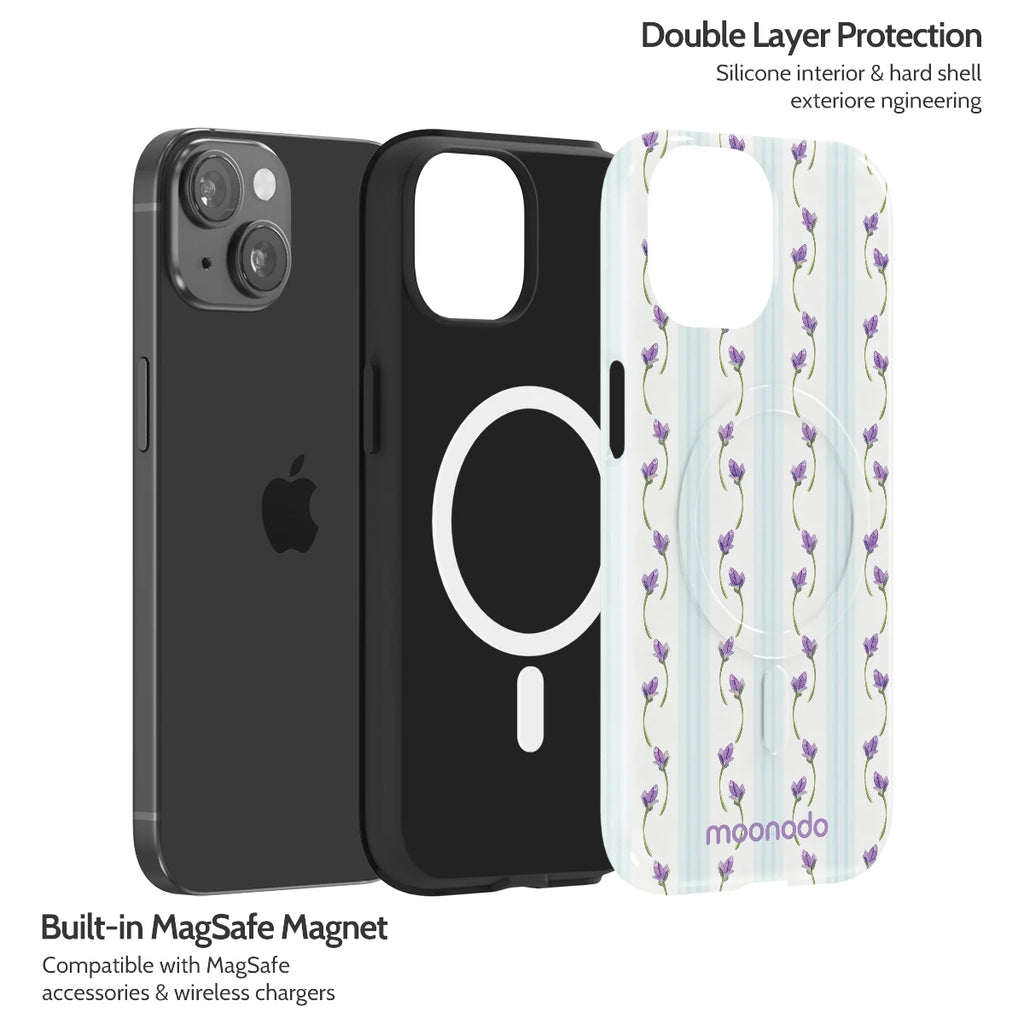 Azure Bud - iPhone 15 Case