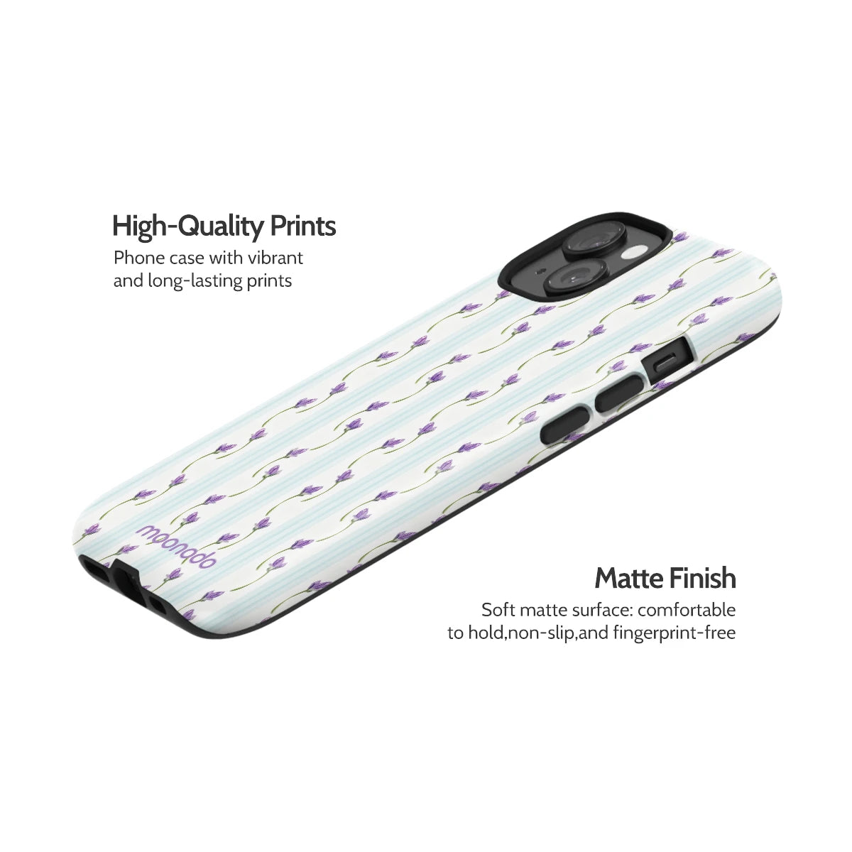 Azure Bud - iPhone 15 Case