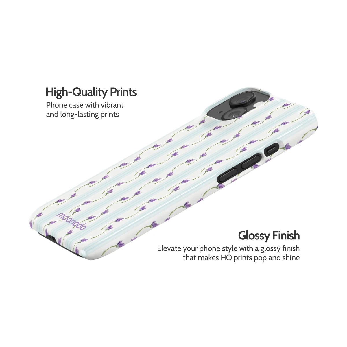 Azure Bud - iPhone 15 Case