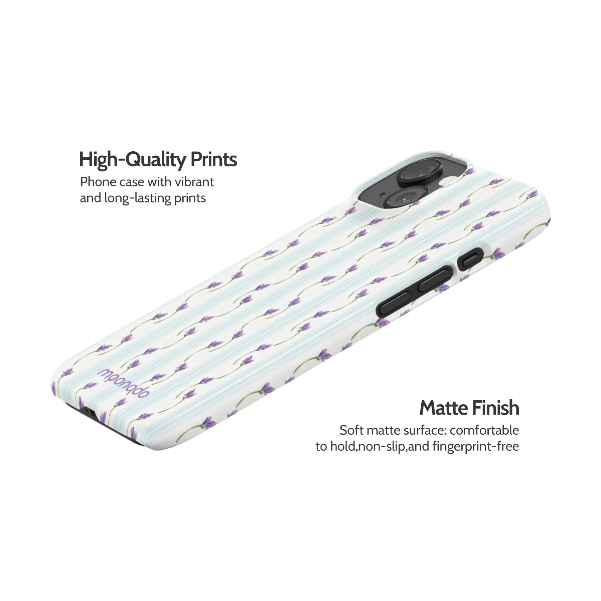 Azure Bud - iPhone 15 Case