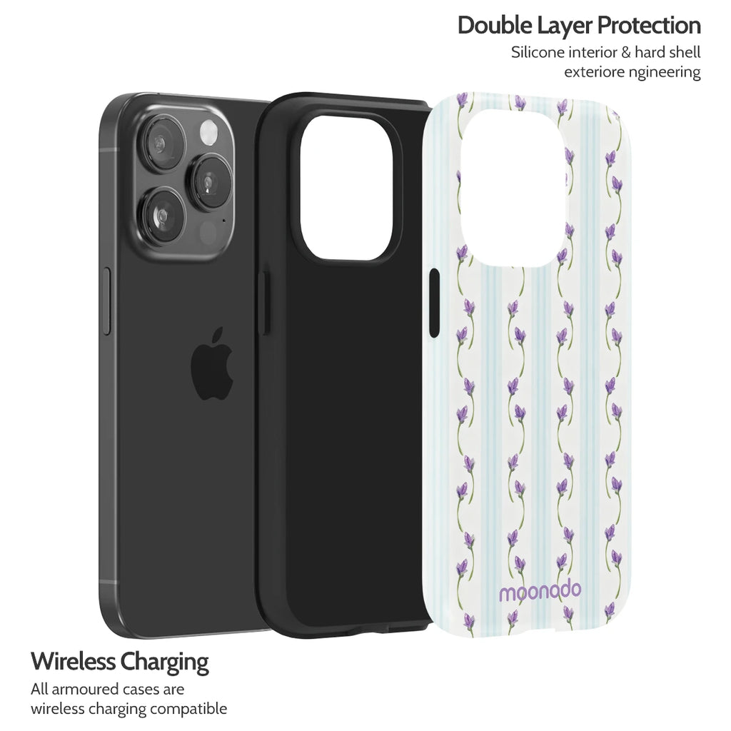 Azure Bud - iPhone 15 Pro Case