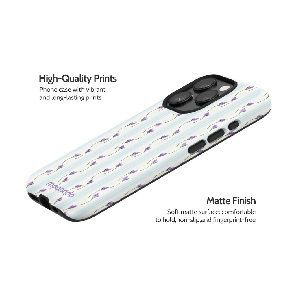 Azure Bud - iPhone 15 Pro Case