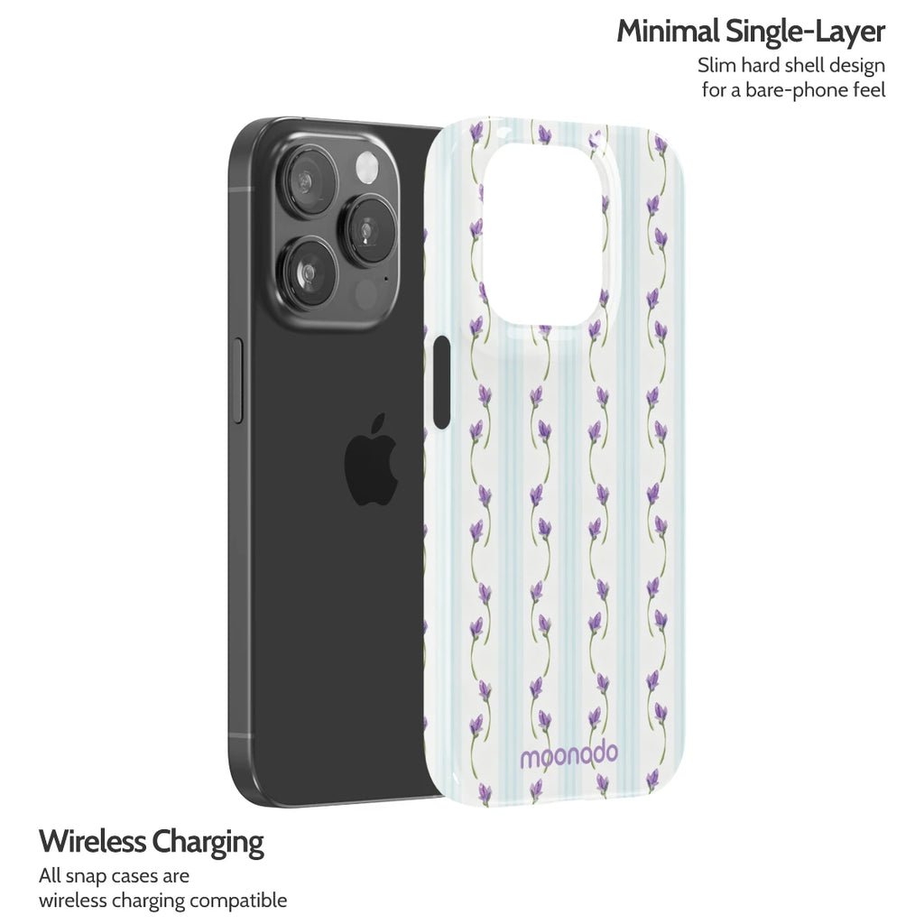 Azure Bud - iPhone 15 Pro Case