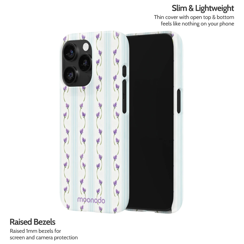 Azure Bud - iPhone 15 Pro Case