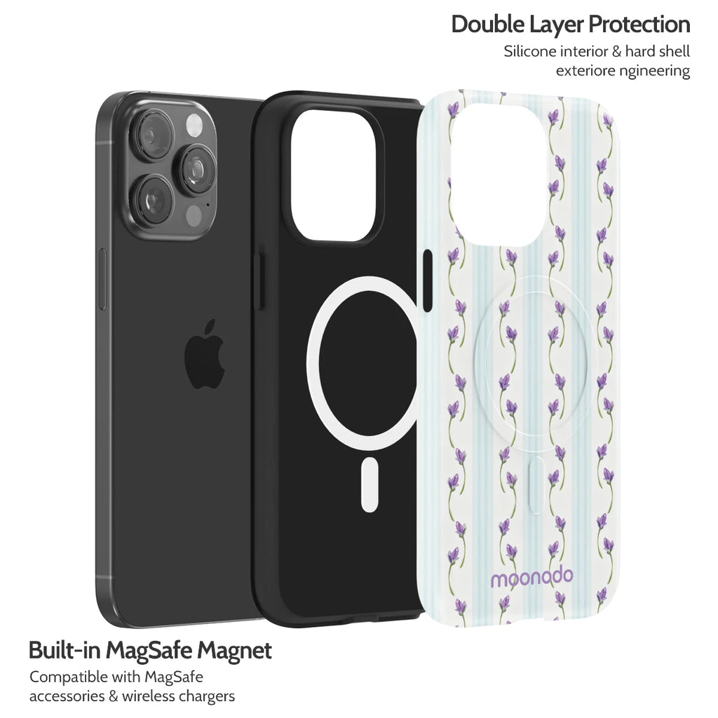 Azure Bud - iPhone 15 Pro Max Case