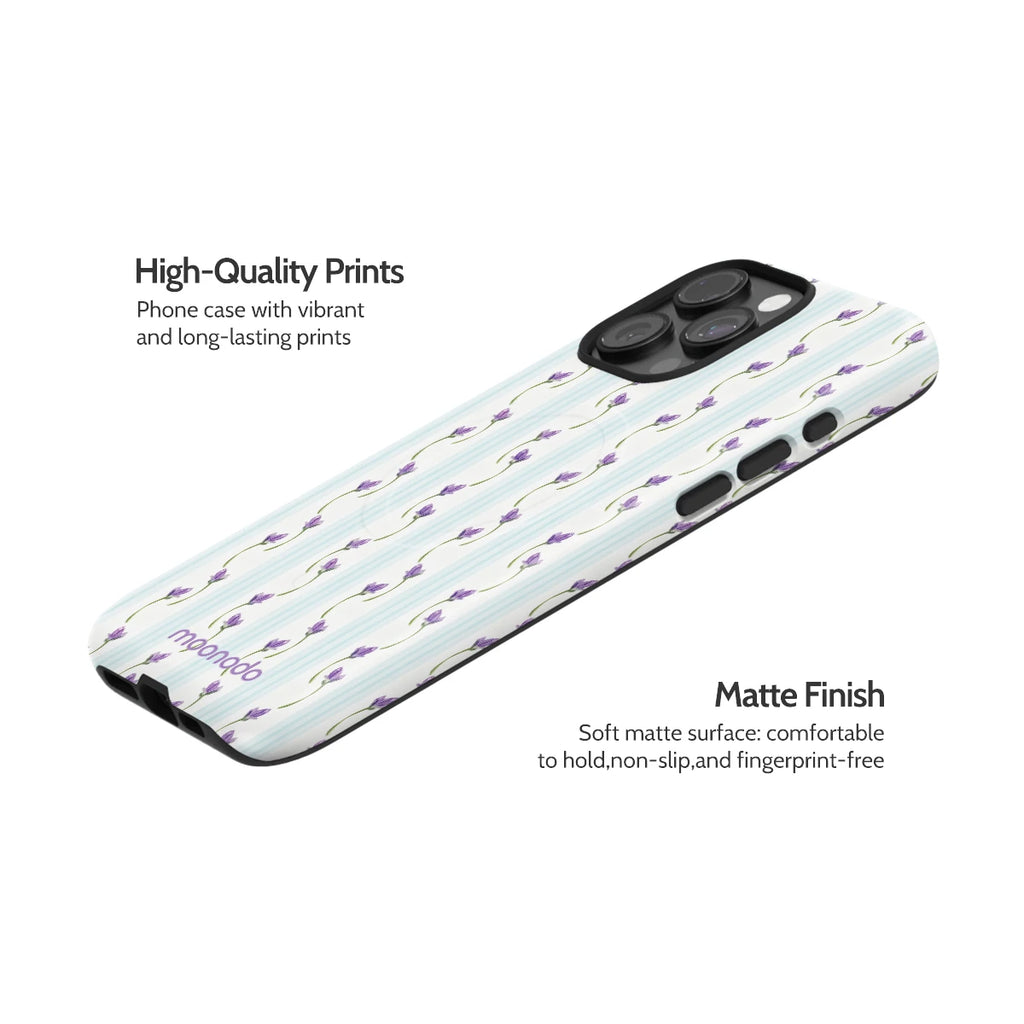 Azure Bud - iPhone 15 Pro Max Case