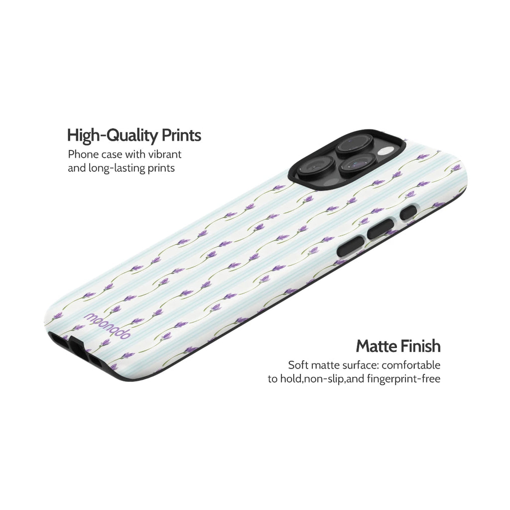 Azure Bud - iPhone 15 Pro Max Case