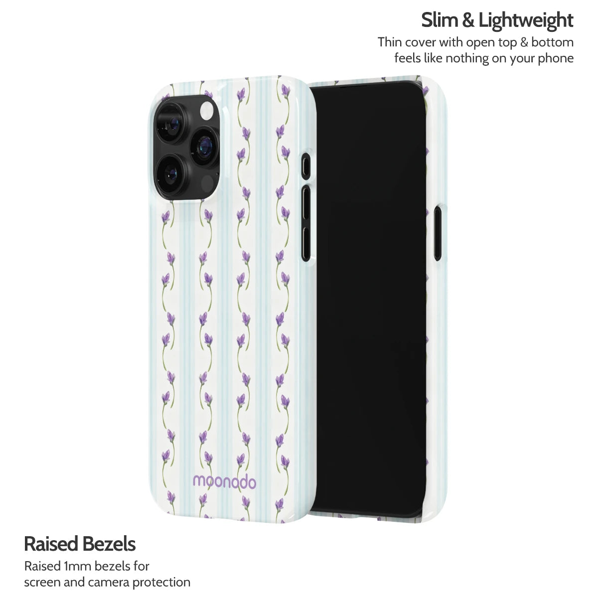 Azure Bud - iPhone 15 Pro Max Case