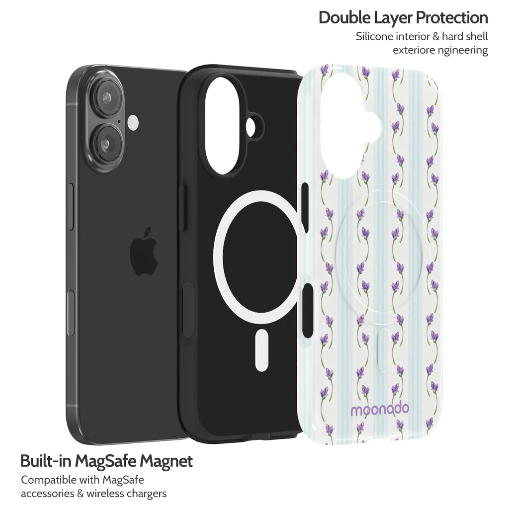 Azure Bud - iPhone 16 Case