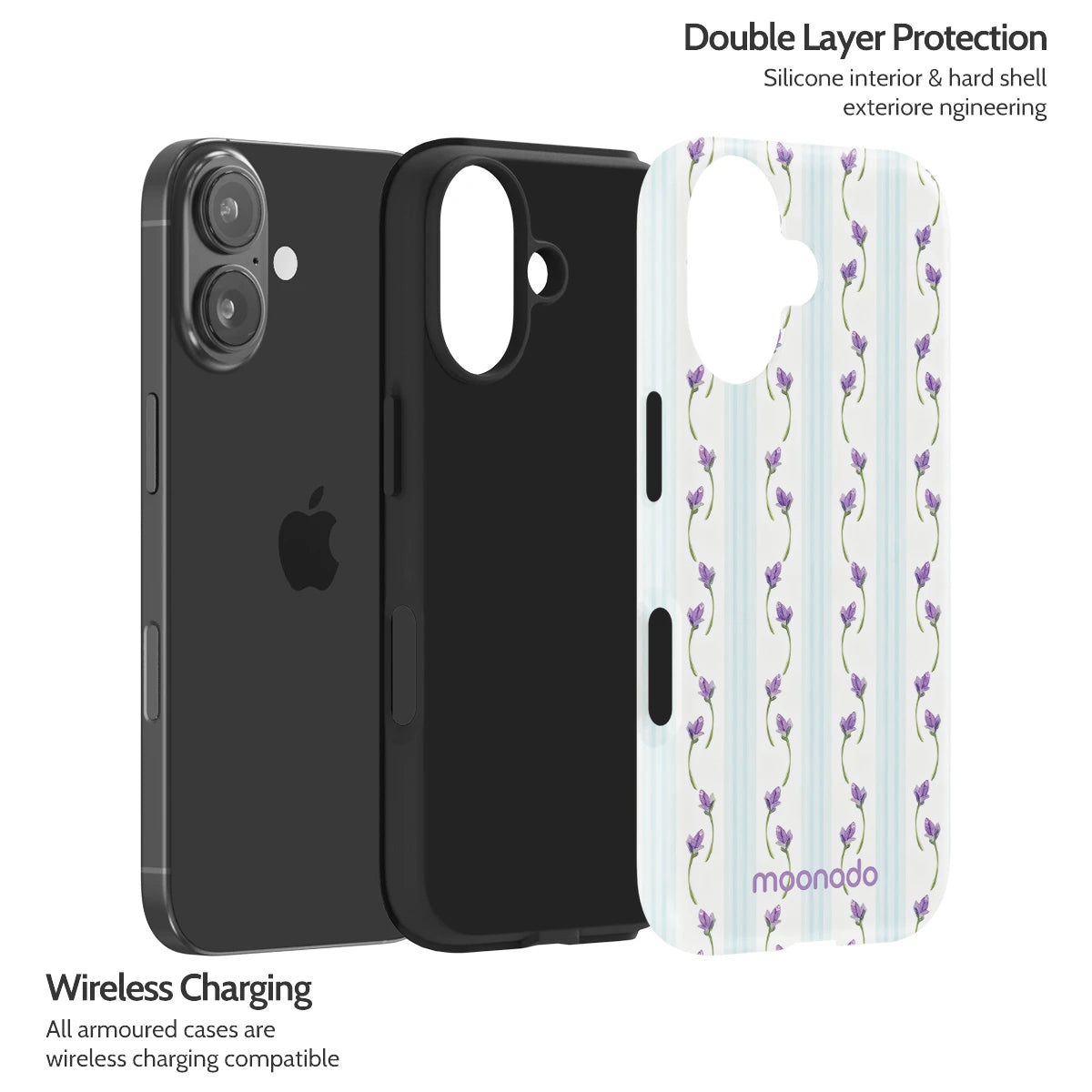 Azure Bud - iPhone 16 Case