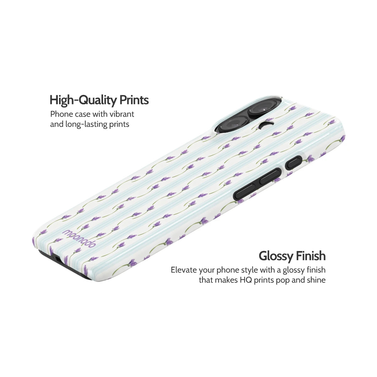 Azure Bud - iPhone 16 Case