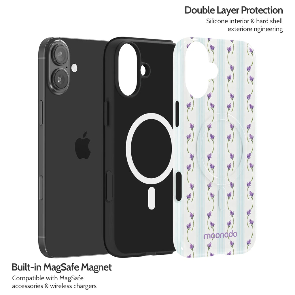 Azure Bud - iPhone 16 Plus Case