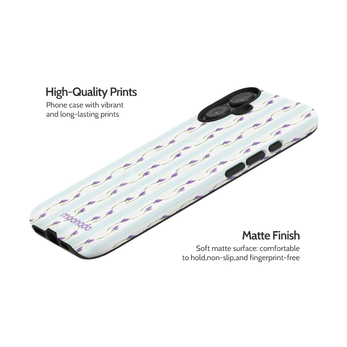 Azure Bud - iPhone 16 Plus Case