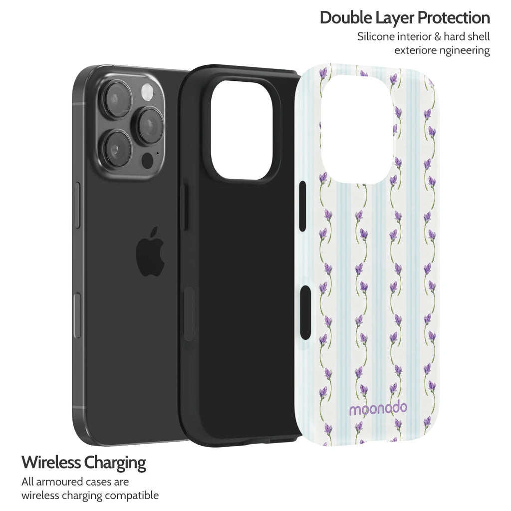 Azure Bud - iPhone 16 Pro Case