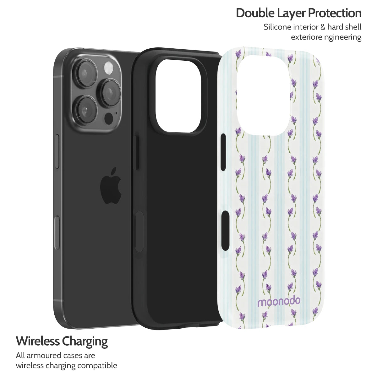 Azure Bud - iPhone 16 Pro Case