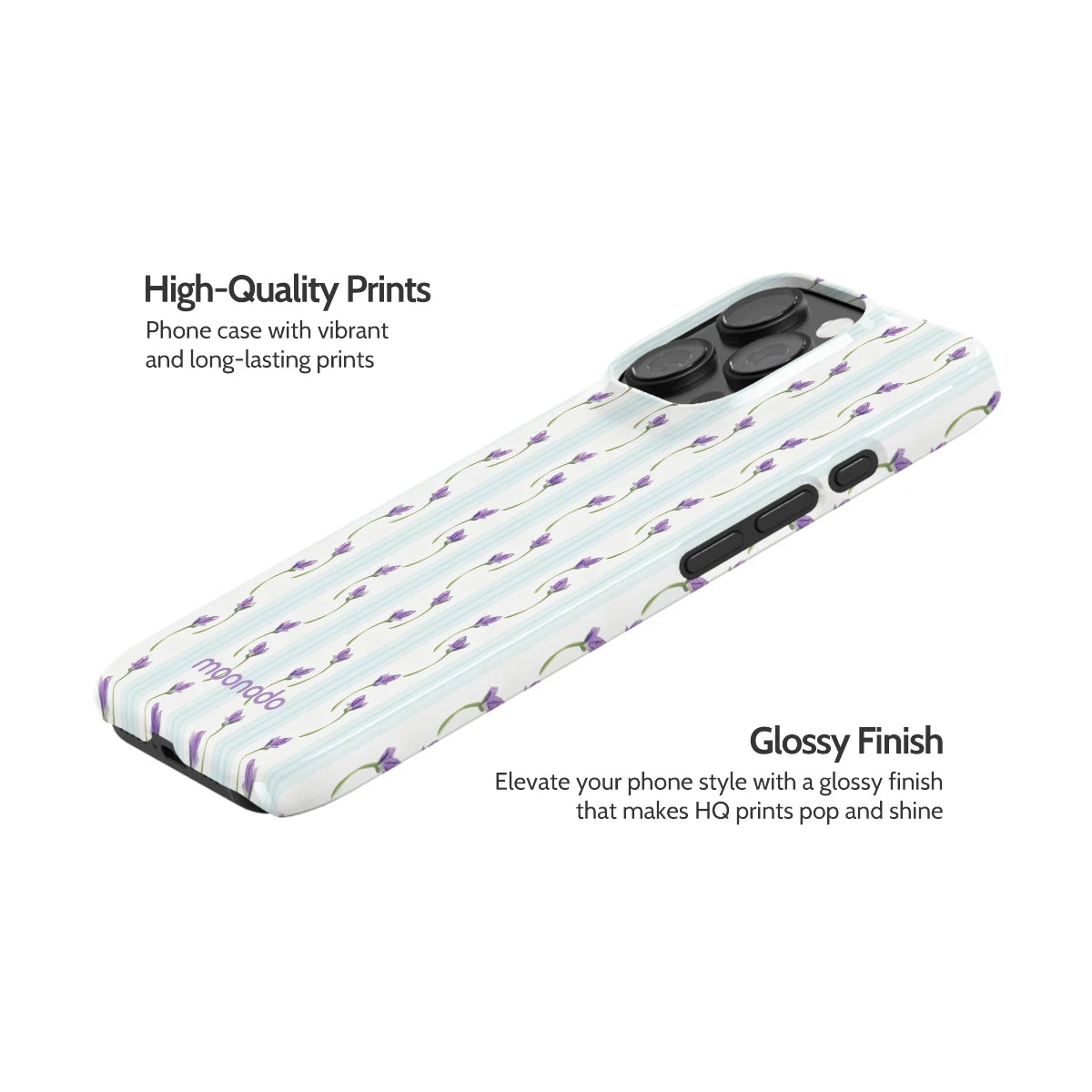 Azure Bud - iPhone 16 Pro Case