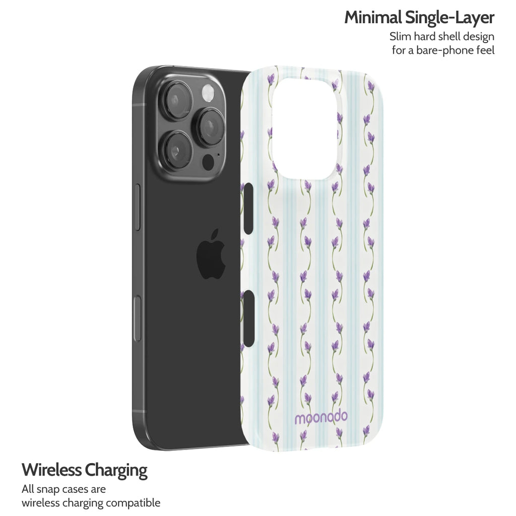 Azure Bud - iPhone 16 Pro Case