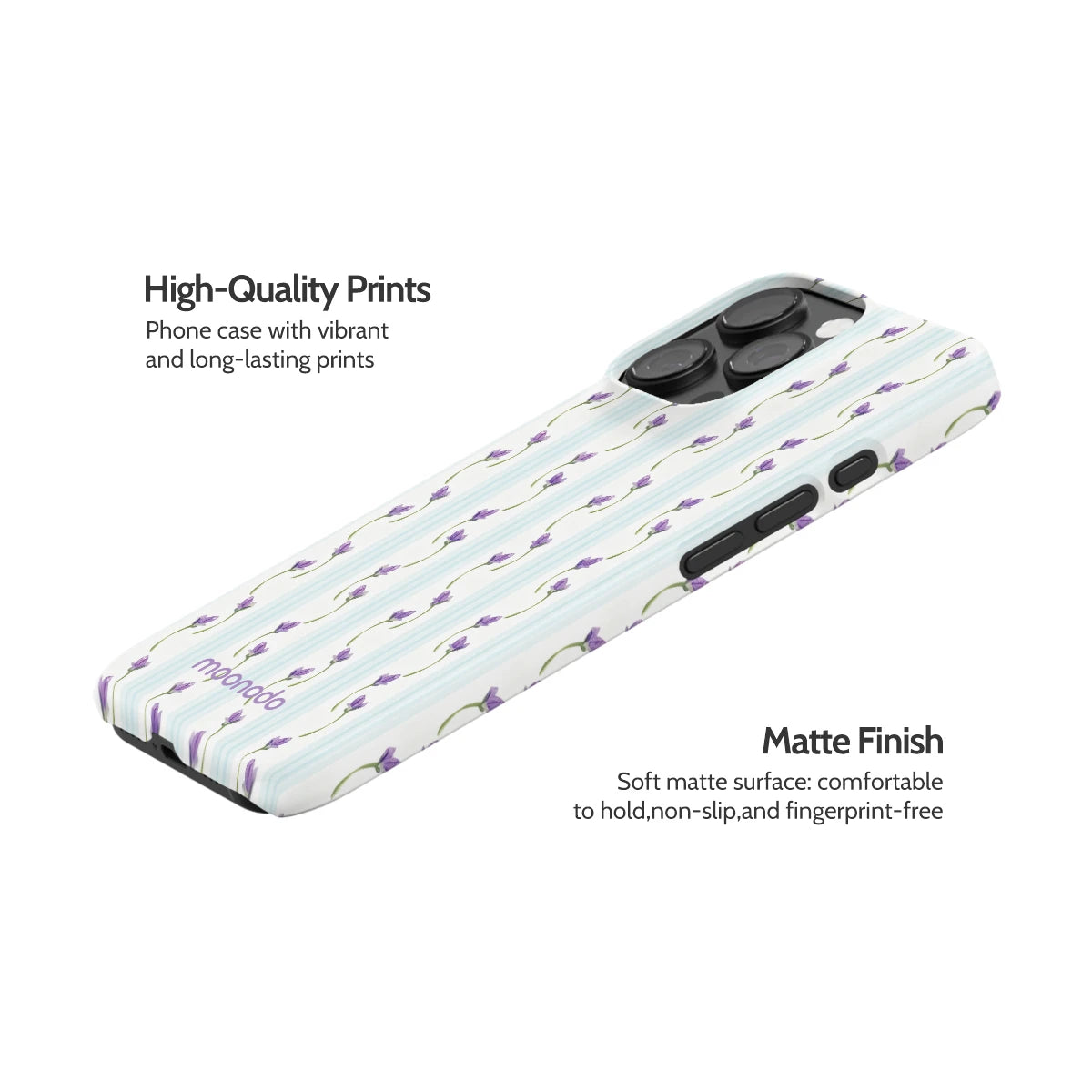 Azure Bud - iPhone 16 Pro Case