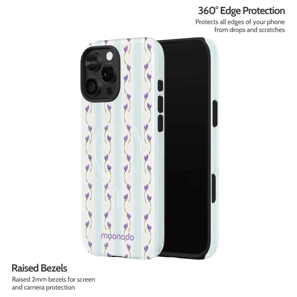 Azure Bud - iPhone 16 Pro Max Case
