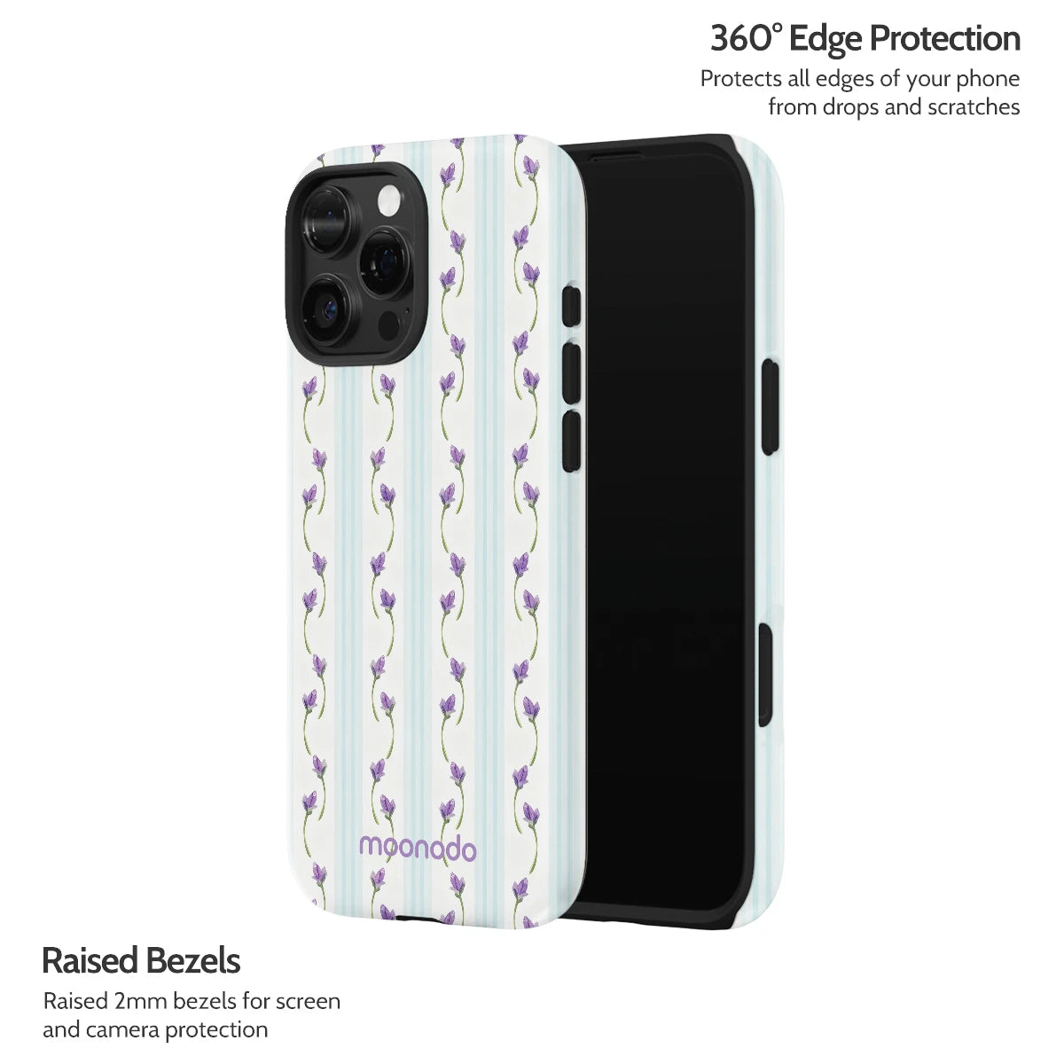 Azure Bud - iPhone 16 Pro Max Case
