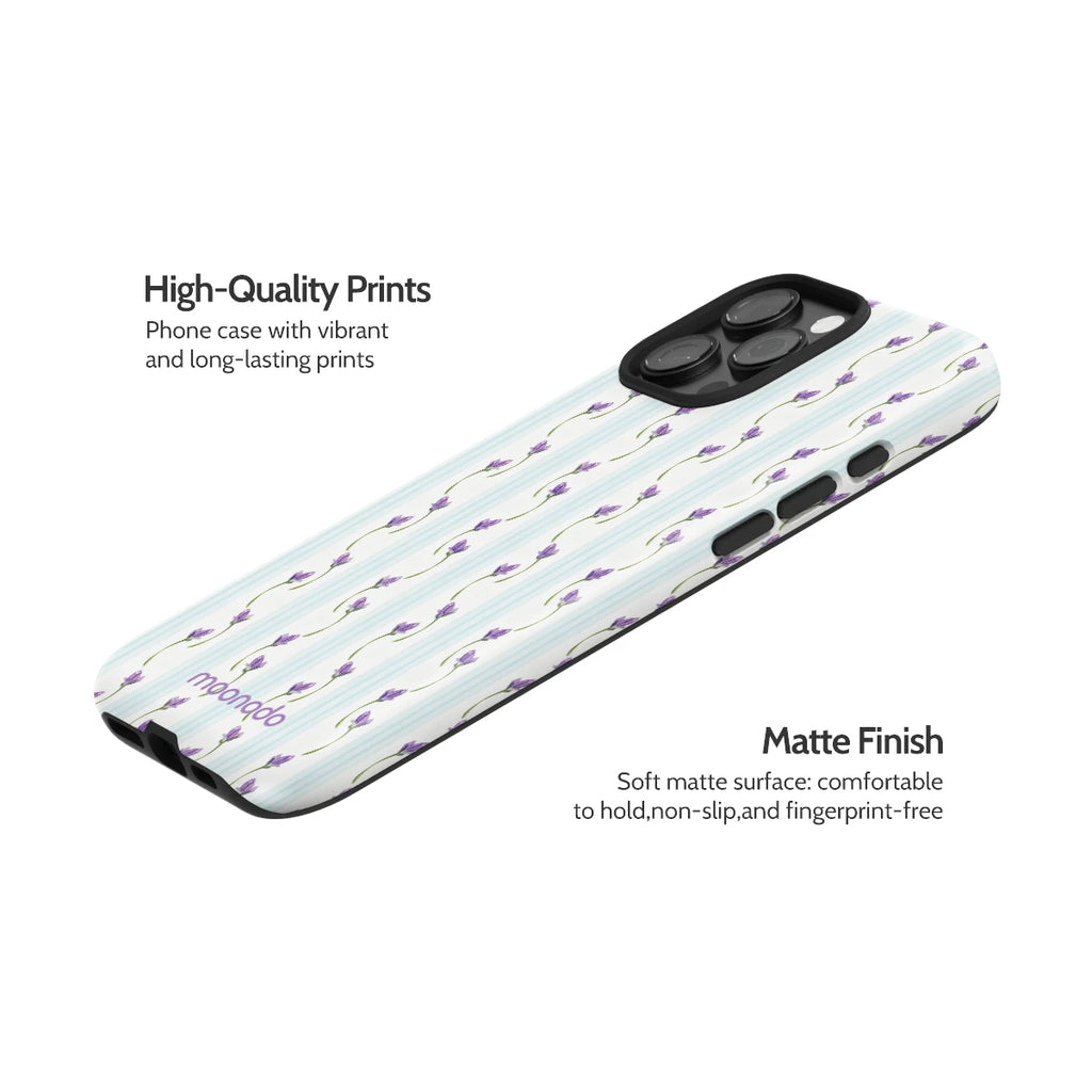 Azure Bud - iPhone 16 Pro Max Case