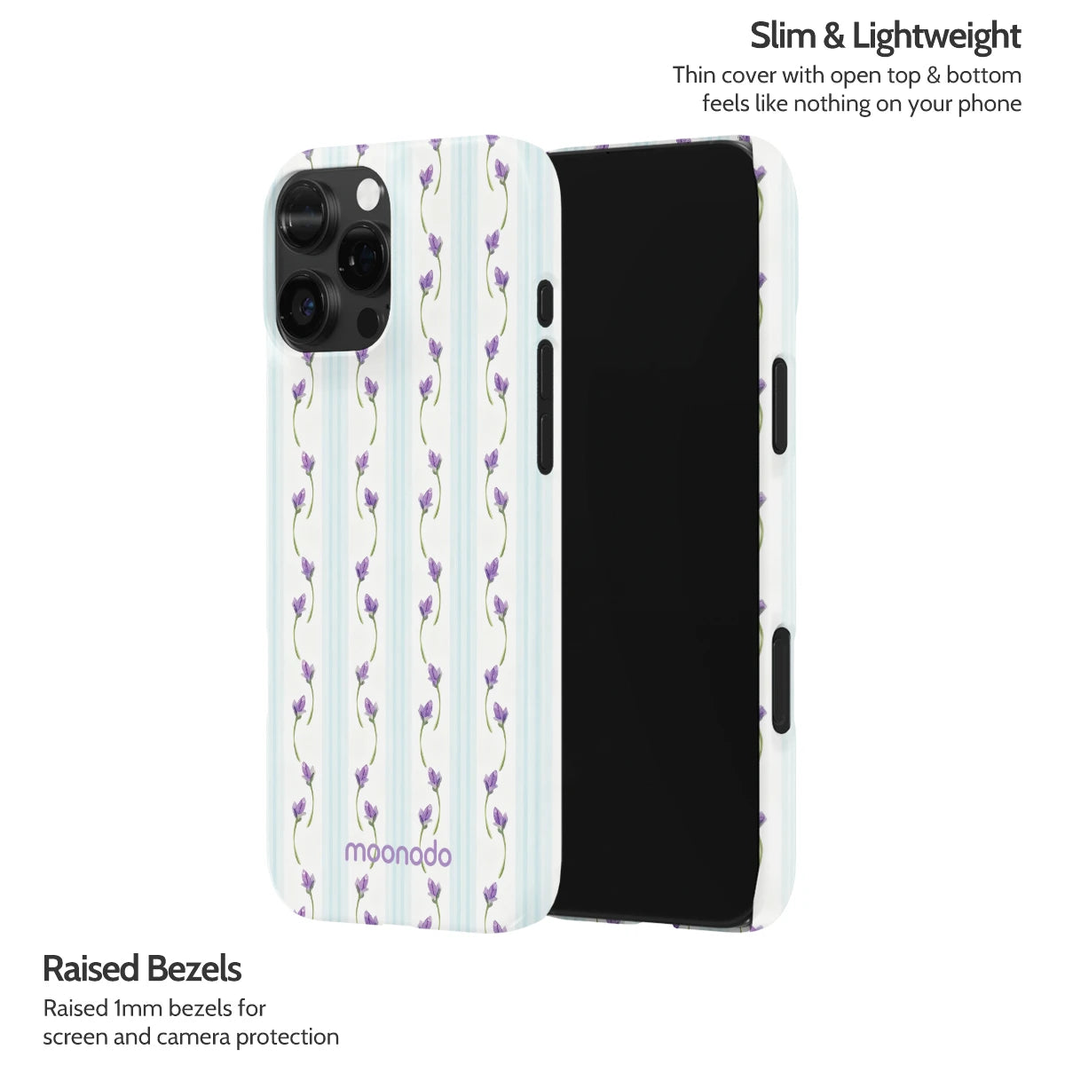 Azure Bud - iPhone 16 Pro Max Case