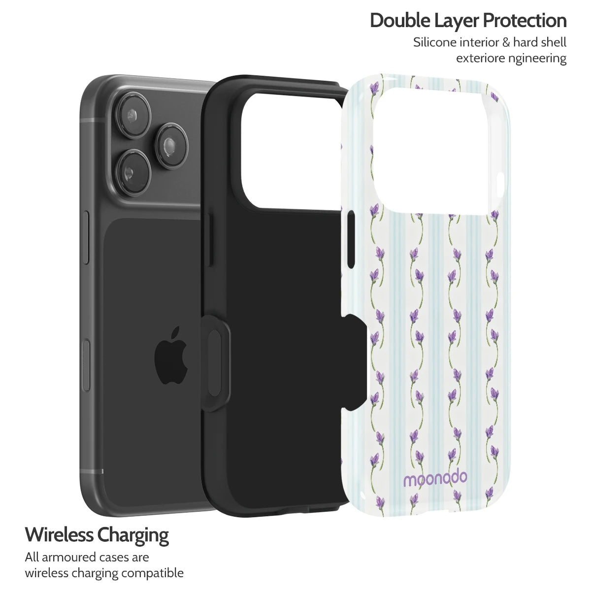 Azure Bud - iPhone 17 Pro Case