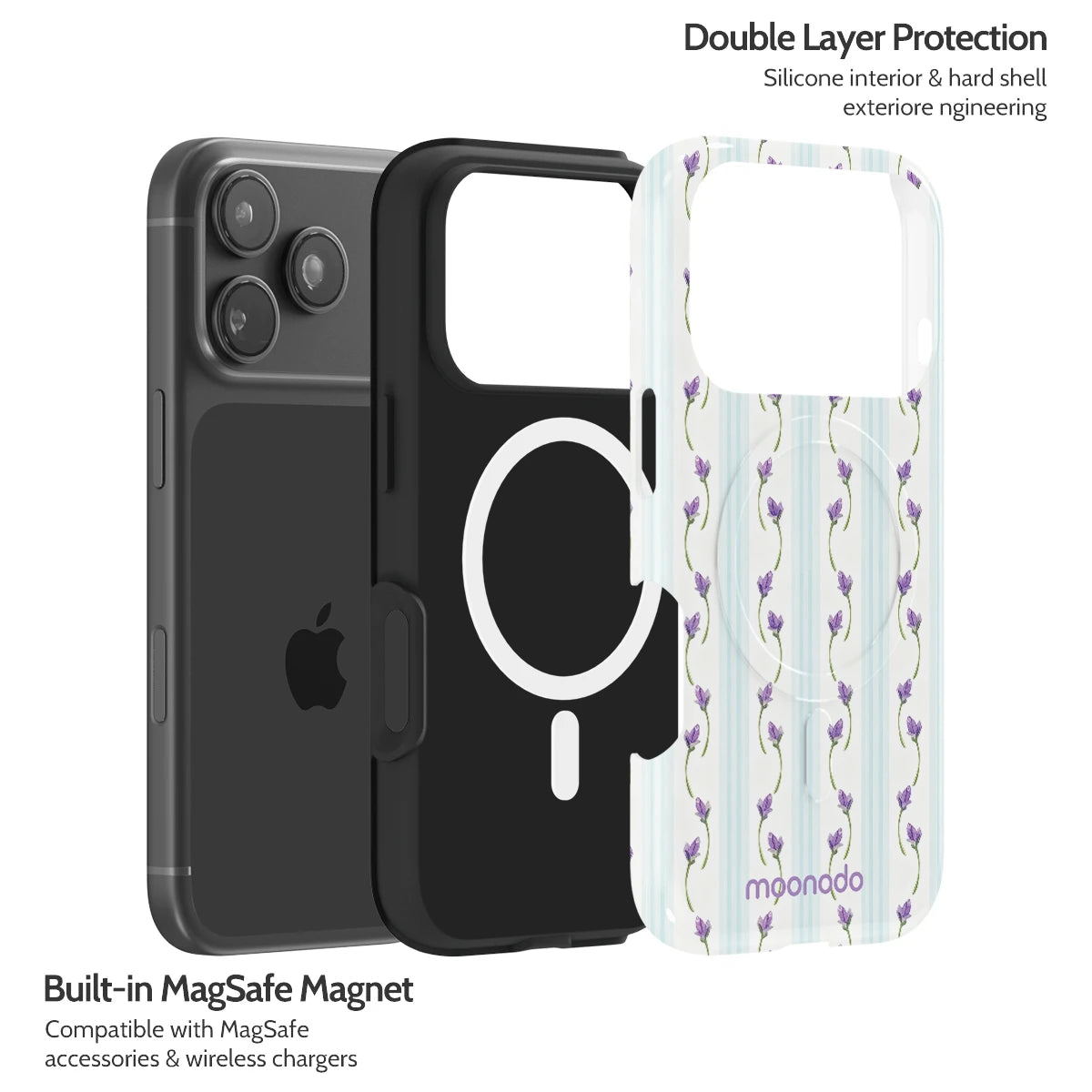 Azure Bud - iPhone 17 Pro Case