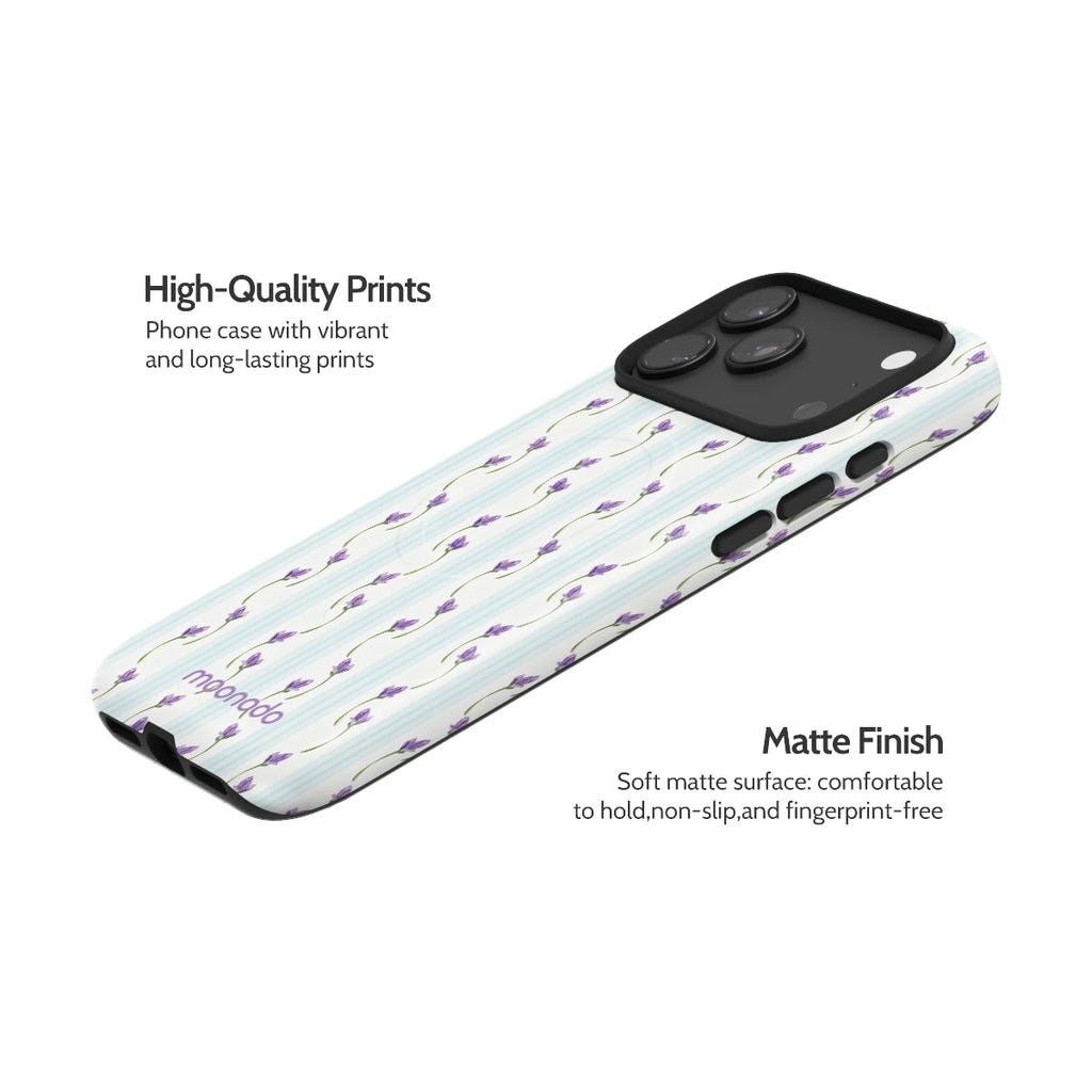 Azure Bud - iPhone 17 Pro Max Case