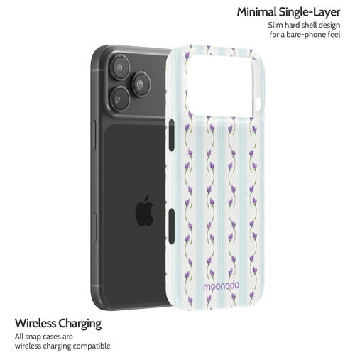 Azure Bud - iPhone 17 Pro Max Case