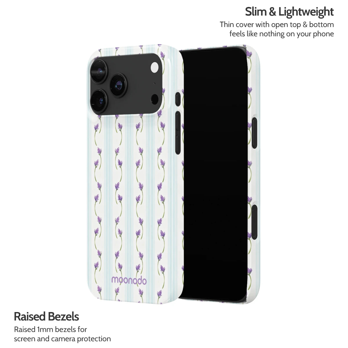 Azure Bud - iPhone 17 Pro Max Case