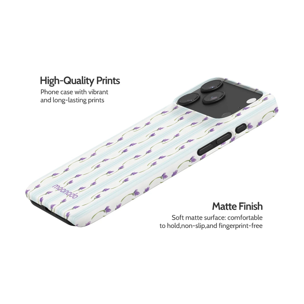 Azure Bud - iPhone 17 Pro Max Case