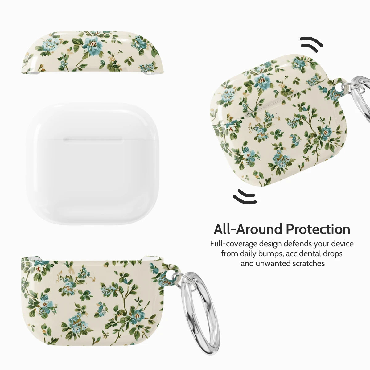 Antique Azure - AirPods 4 Case