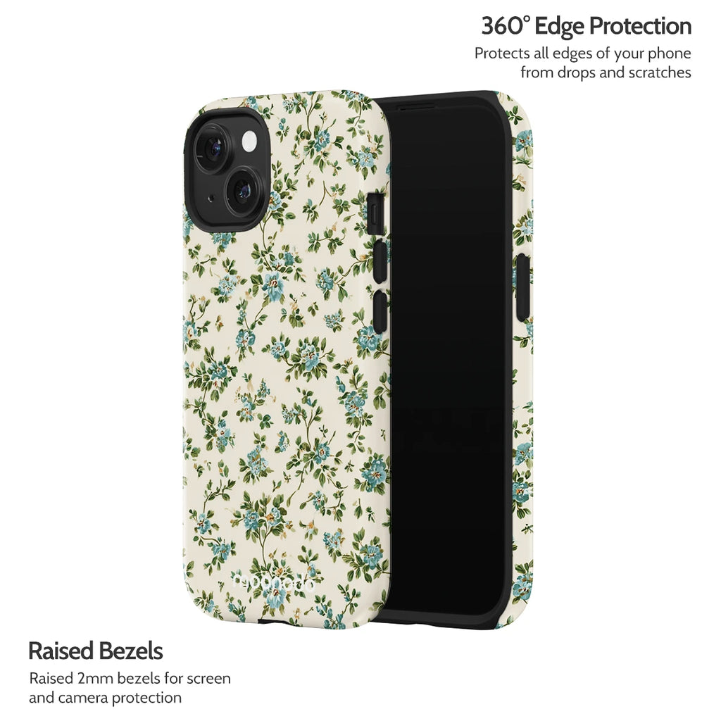 Antique Azure - iPhone 15 Case