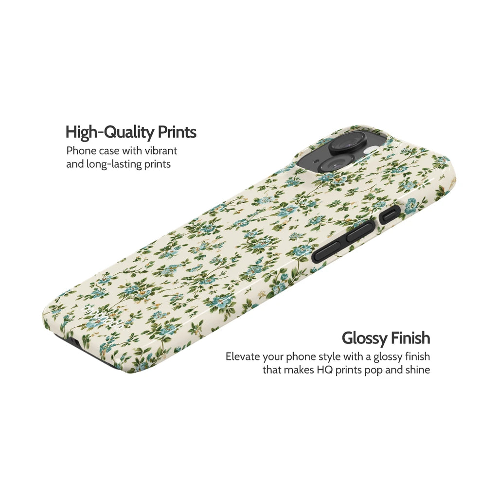 Antique Azure - iPhone 15 Case