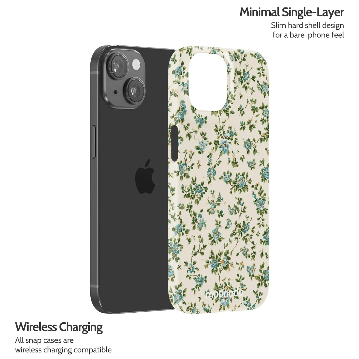 Antique Azure - iPhone 15 Case