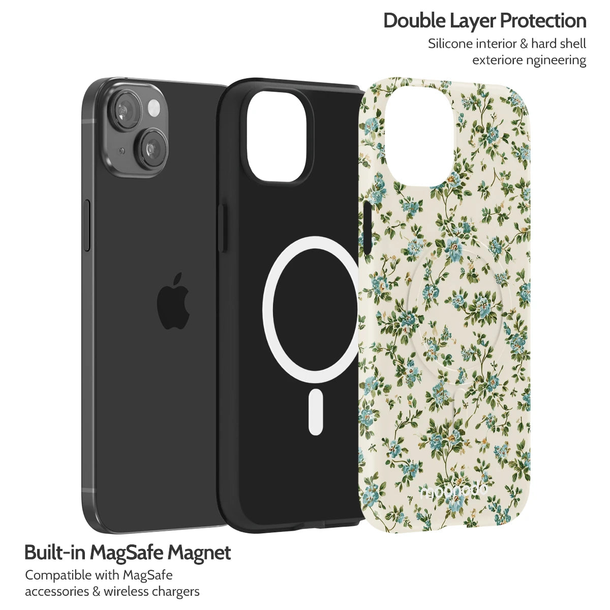 Antique Azure - iPhone 15 Plus Case