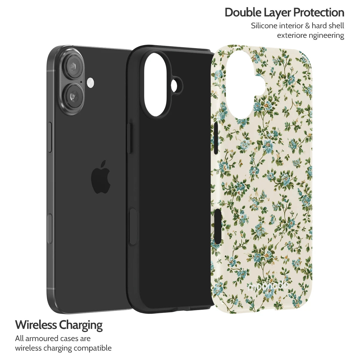Antique Azure - iPhone 16 Plus Case