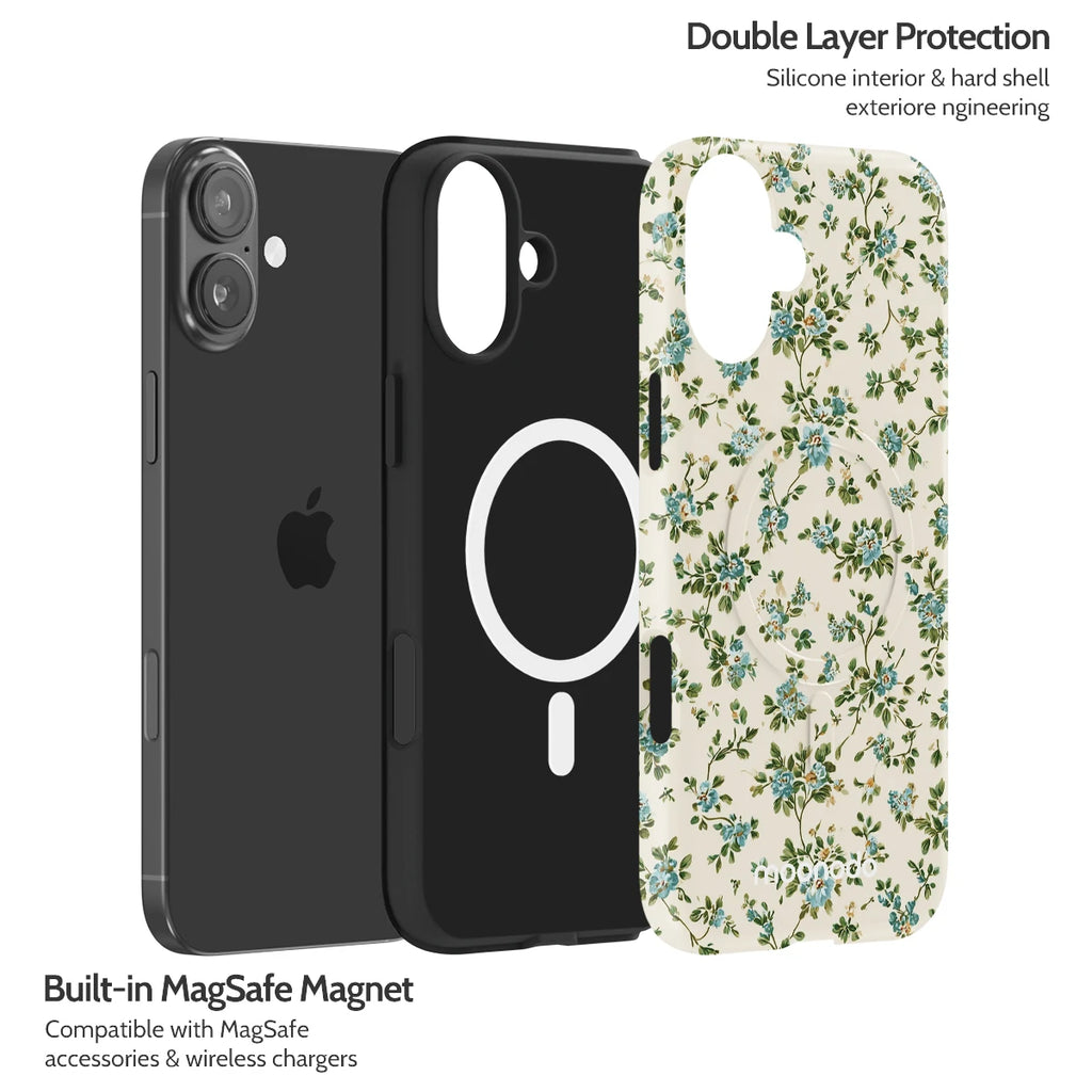 Antique Azure - iPhone 16 Plus Case