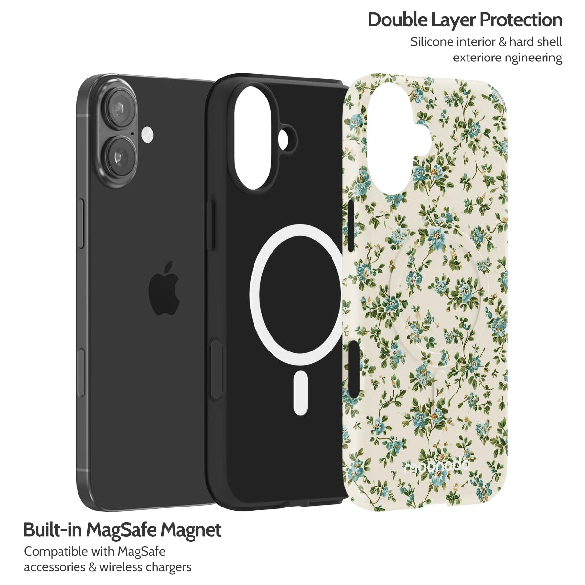 Antique Azure - iPhone 16 Plus Case