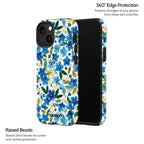 Cerulean Ink - iPhone 13 Mini Case