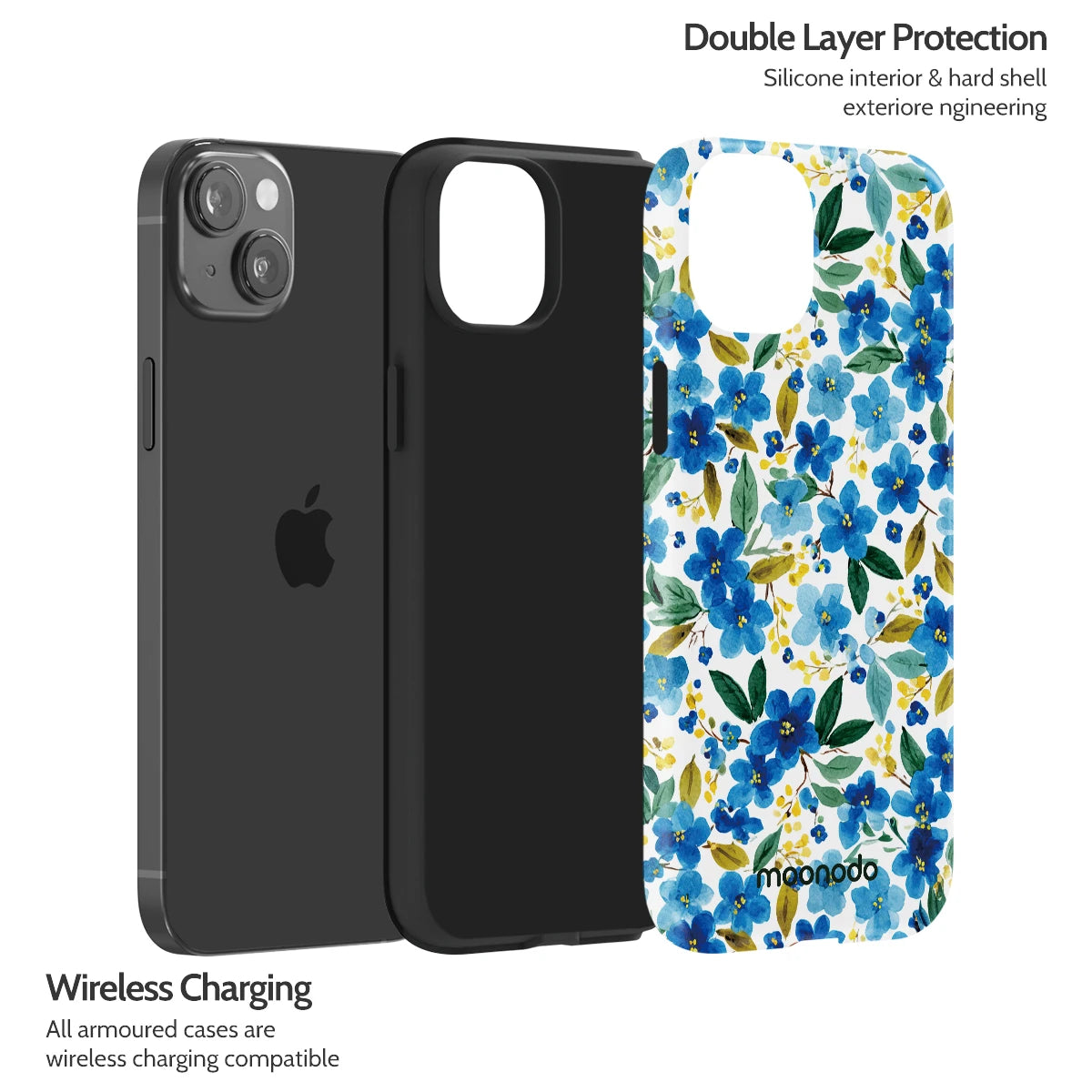 Cerulean Ink - iPhone 14 Plus Case