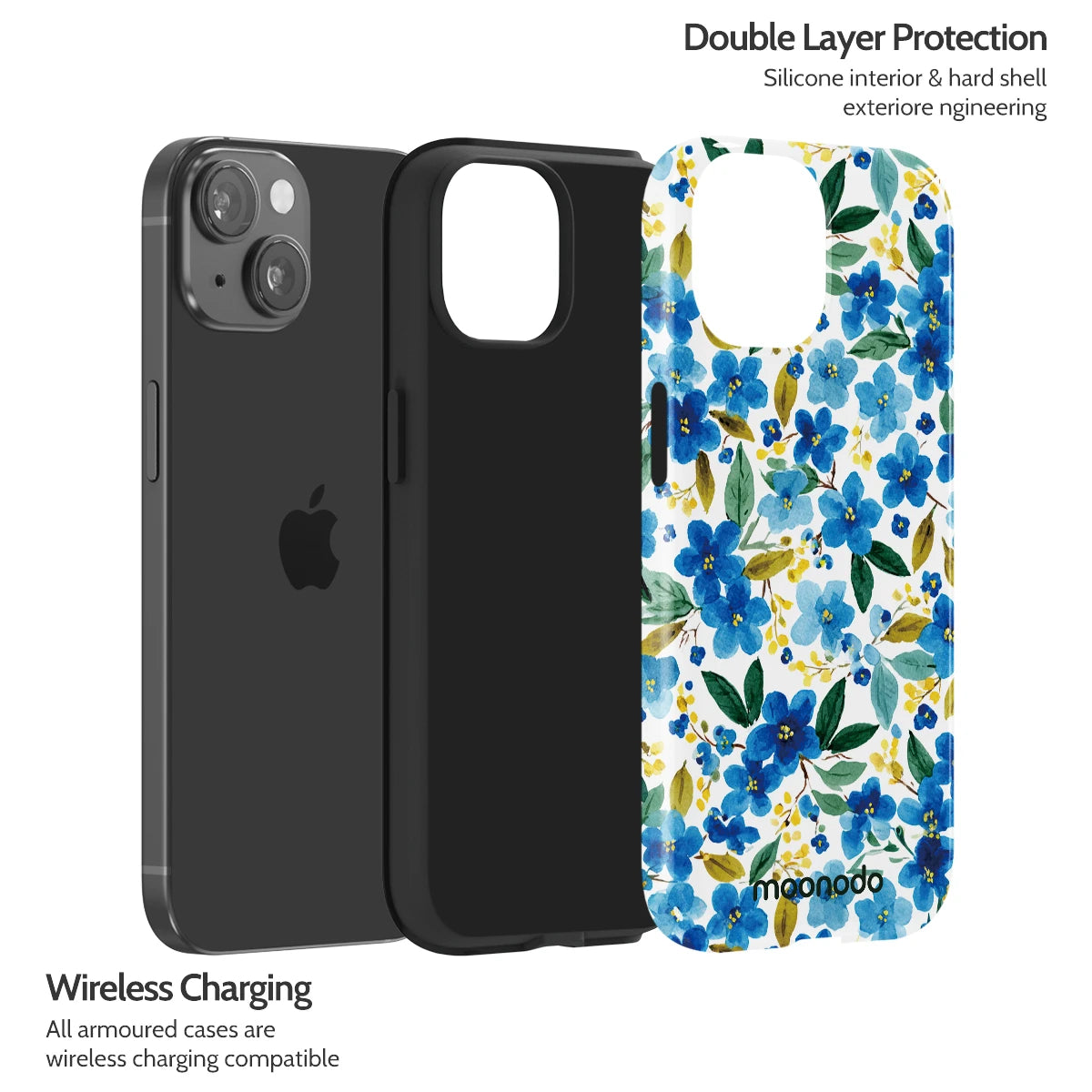 Cerulean Ink - iPhone 15 Case