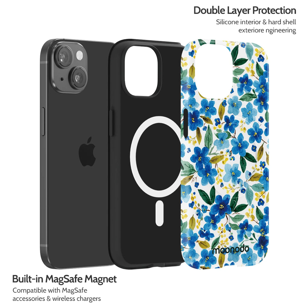 Cerulean Ink - iPhone 15 Case
