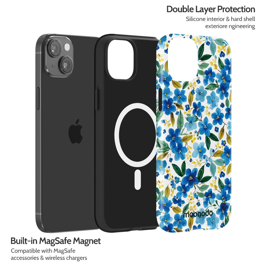 Cerulean Ink - iPhone 15 Plus Case