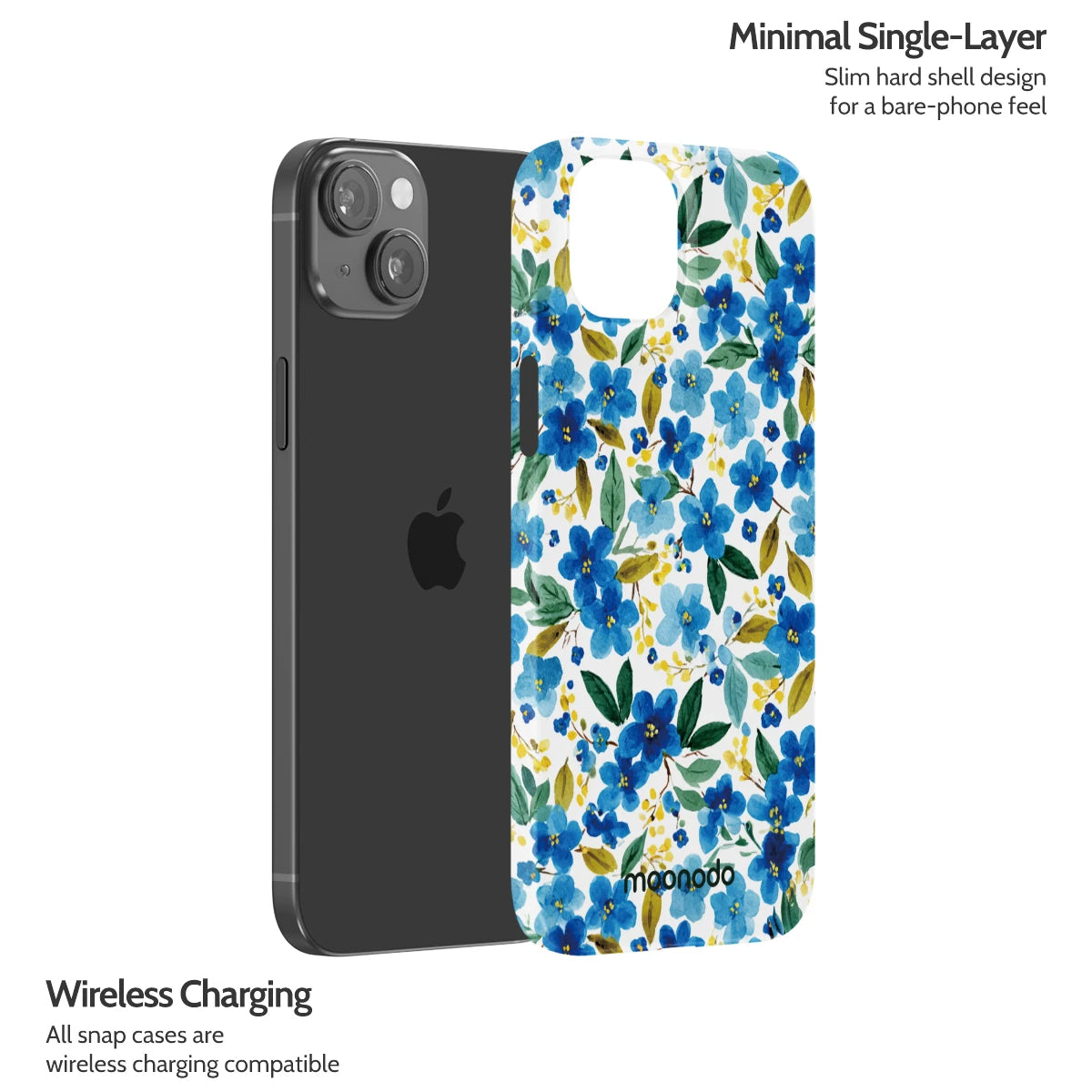 Cerulean Ink - iPhone 15 Plus Case
