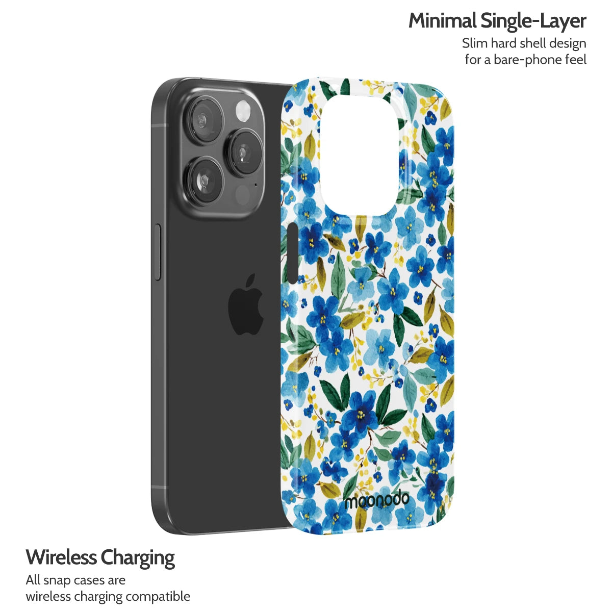 Cerulean Ink - iPhone 15 Pro Case