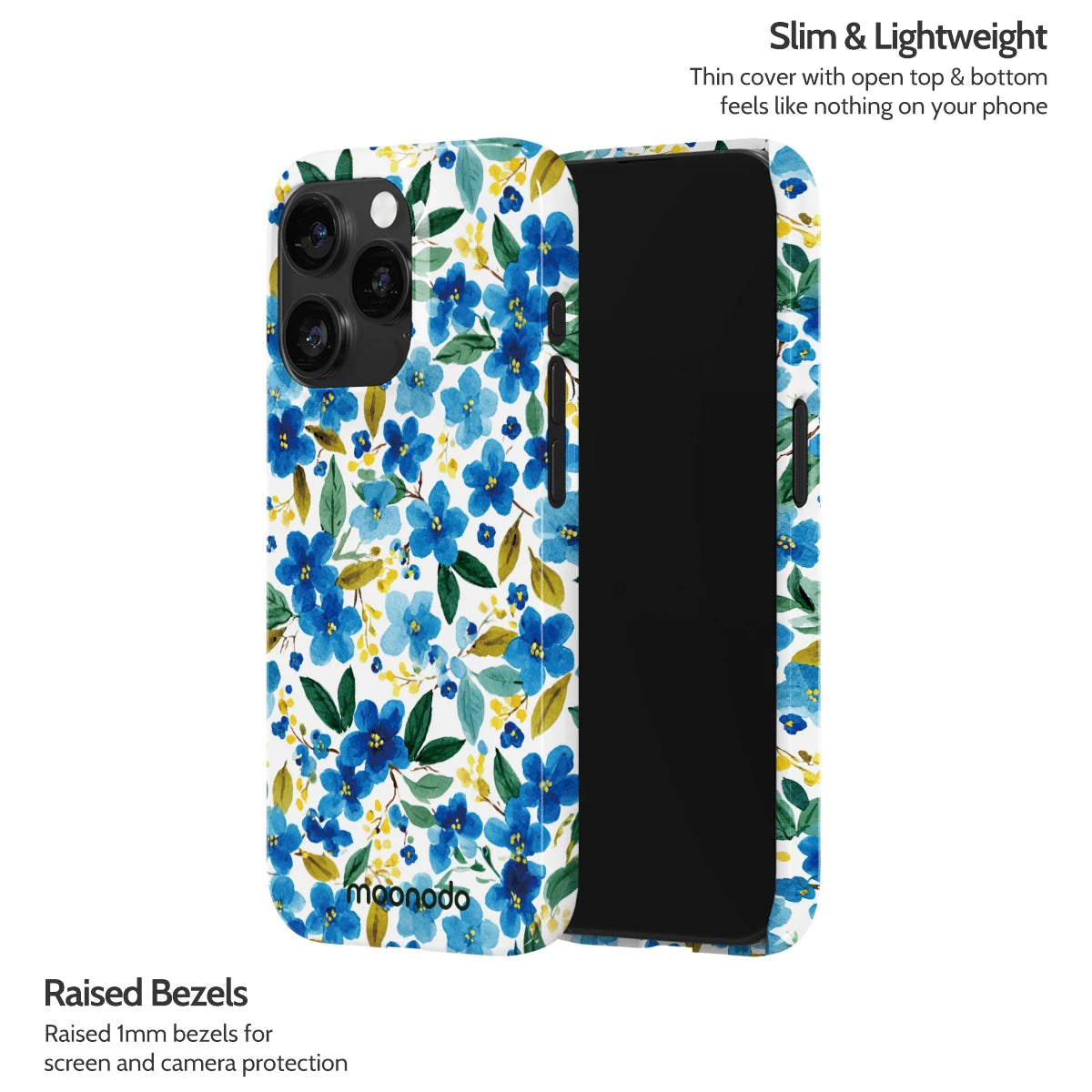 Cerulean Ink - iPhone 15 Pro Case