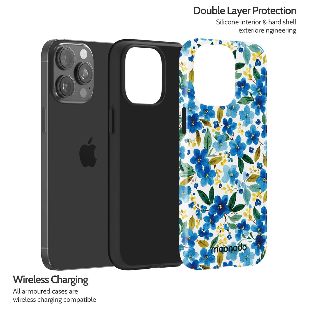 Cerulean Ink - iPhone 15 Pro Max Case
