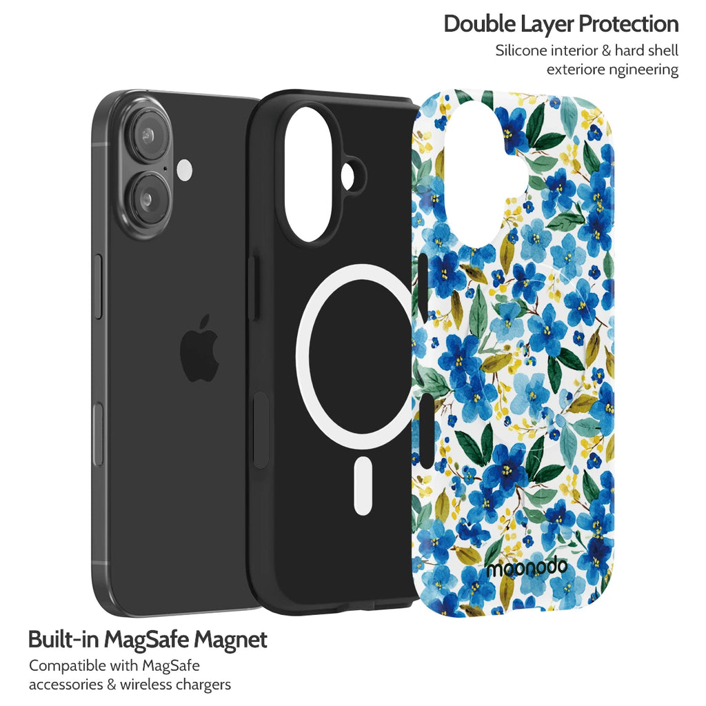 Cerulean Ink - iPhone 16 Case